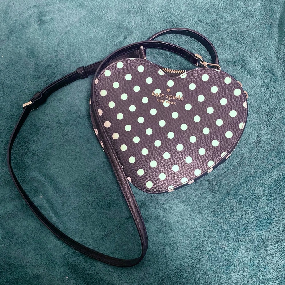 Kate spade polka dot heart purse ❌SOLD ❌